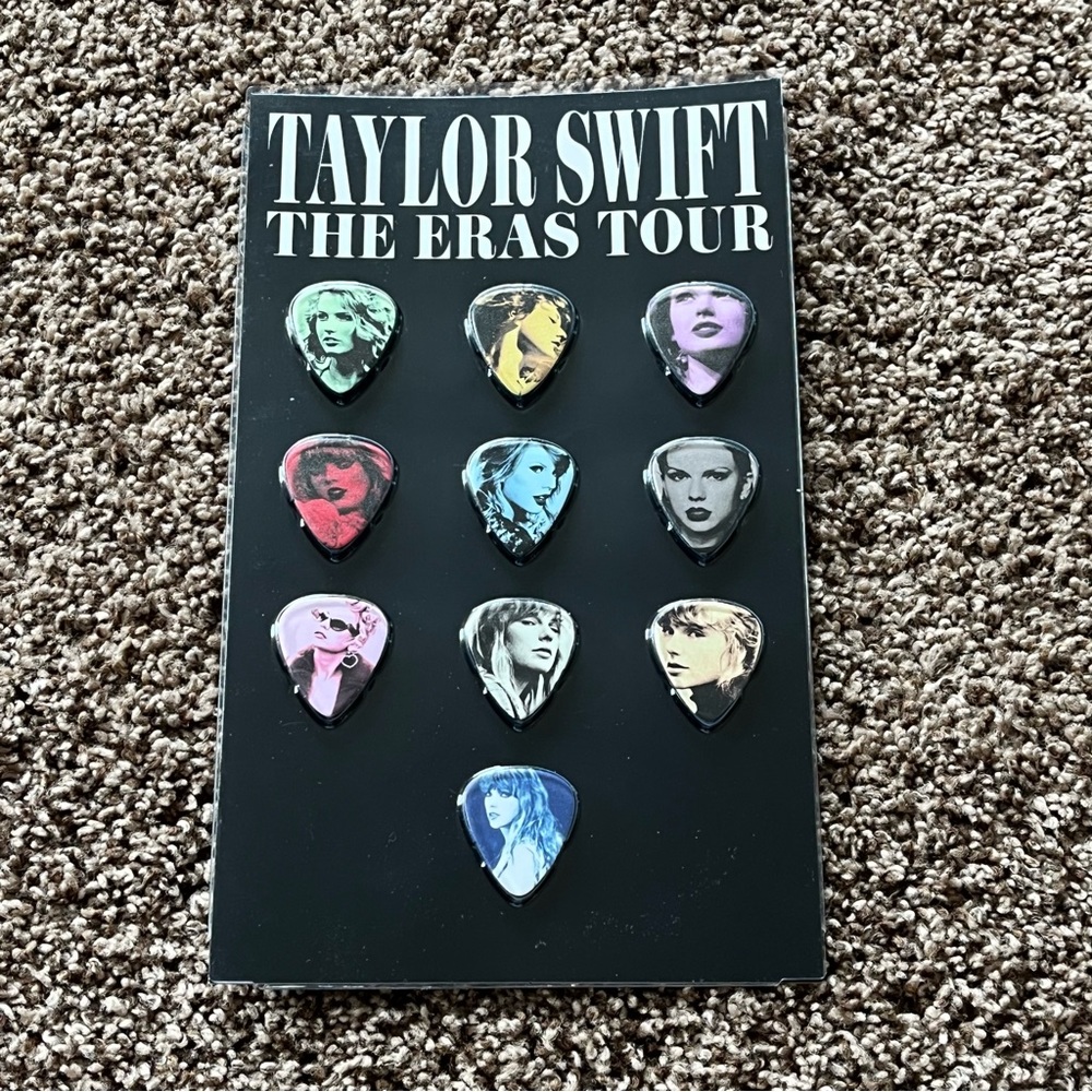NEW Taylor Swift Eras Tour Guitar Picks